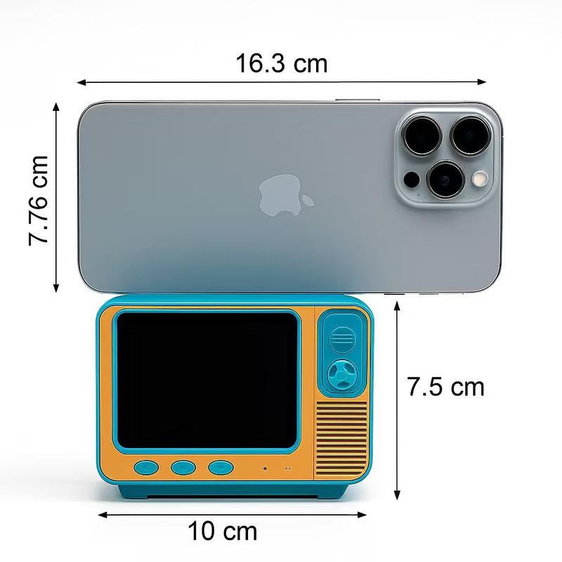 Vintage Handheld Gaming Console with Compact Design and Screen