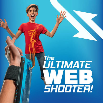 Rechargeable Web String Launcher Toy with Glow String