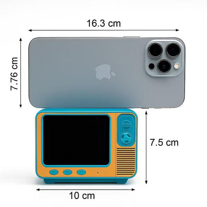 Vintage Handheld Gaming Console with Compact Design and Screen