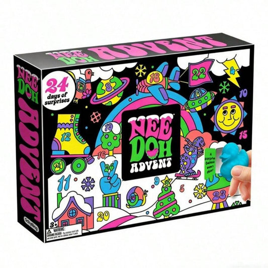 Christmas Squishy Advent Calendar with 24 Mini Fidget Toys
